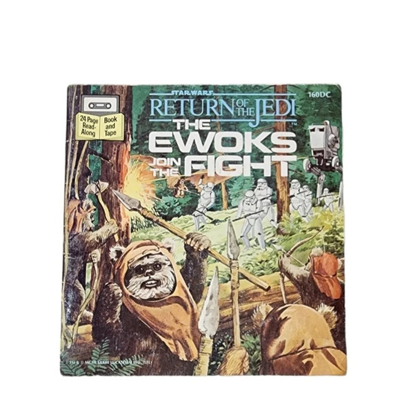 Star Wars Other - 1983 Star Wars Return of the Jedi The Ewoks Join The Fight Softcover Book